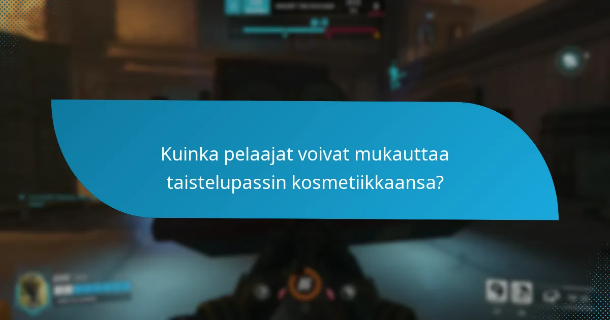 Mitkä tyylit ovat yleisiä taistelupassin kosmetiikassa?